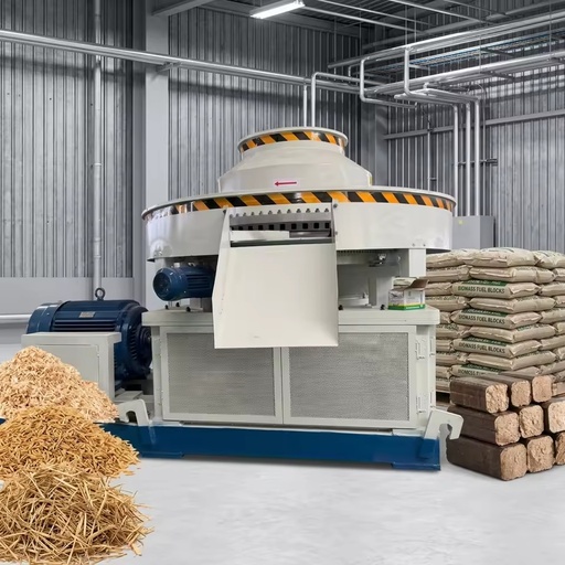 Biomass Briquette Machine Automatic for Sawdust Charcoal PLC Control High Efficiency Low Maintenance 4-6t/h 200KW Manufacturer