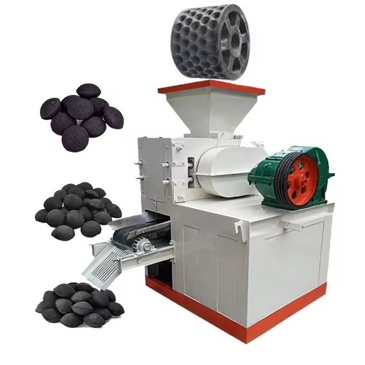 430 Model Coal Briquette Ball Press Machine with AC Motor High Capacity Production