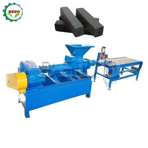 1-2t/h Factory Price CE Coal Pellet Making Extruder Coconut Shell Sawdust Charcoal Briquette Machine Price for Sale