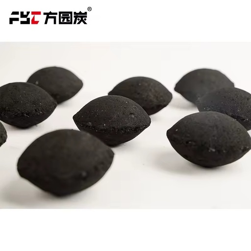 Machine-Made Ball Shape BBQ Charcoal Long Burning Low Ash Sawdust Briquette High Hardness for BBQ Grill Home Cooking