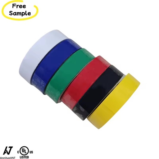 Certified 176°F 600V Flame Retardant PVC Electrical Insulation Tape Electrical Tape Electric Fittings