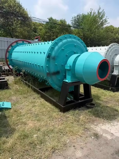 Model 1545 Ball Mill (15004500)-Medium-Sized Mineral Grinding Equipment for Gold/Iron Ore/Quartz Sand. Wet/Dry Operation