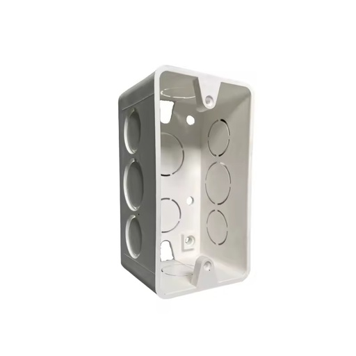 4*2inch PVC White Plastic Handy Box Electrical Switch Junction Box Plastic Utility Wiring Waterproof Rectangle Outlet Box