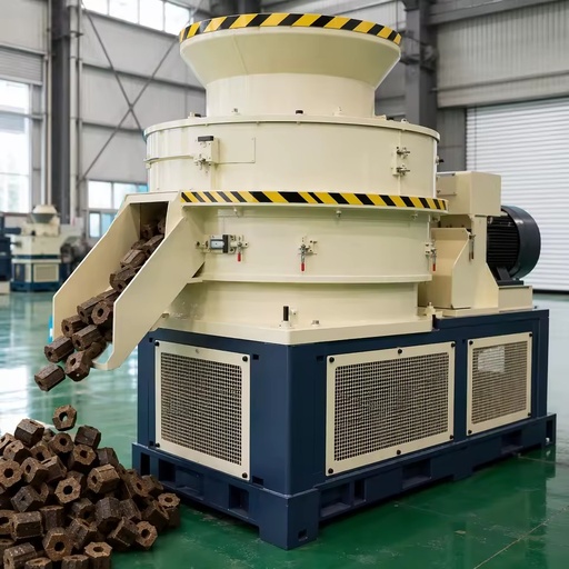 Biomass Briquette Machine for Sawdust Rice Husk Wood Chips Charcoal High Density Output Factory Direct