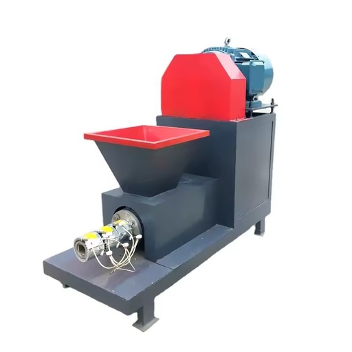 Sawdust Briquette Machine Wood Press with Motor for Coconut Shell Charcoal Rice Husk Corn Stalk Rods Extrusion 11kW
