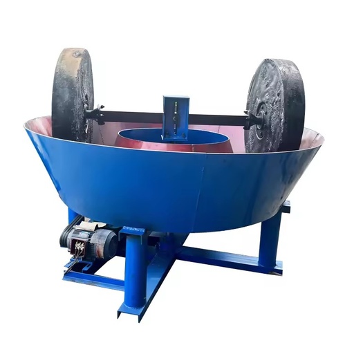 Mining Equipment 900 Gold Grinding Gold Mine Wet Pan Mill for Gold Grinding