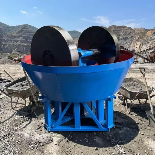 Exporting 1200 Wet Pan Mill Wheels for Gold Mining Wet Stone Grinding Machines