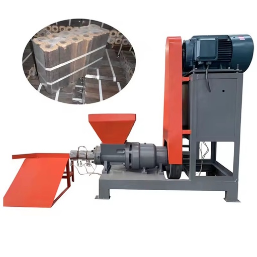 San Tech Automatic Biomass Briquette Making Machine 300kg/h Capacity Energy Saving for Wood & Coconut Shell Charcoal Production