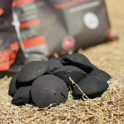 Eco-Friendly Machine-Made Briquette Bamboo Charcoal 4-5 Hours Burning Time 6500-7000 Kcal/Kg Heat Value for