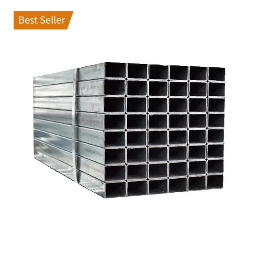 High Strength Galvanized 100x200 Rectangular 50x75 Square EMT Steel 12m Factory Supply Gi Pipe