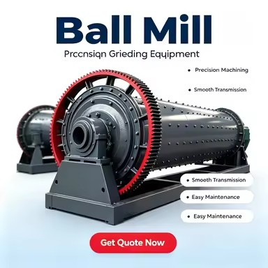 Professional Mining Ball Mill Manufacturer Continuous Type Ball Mill for Gold Ore Beneficiation Plant