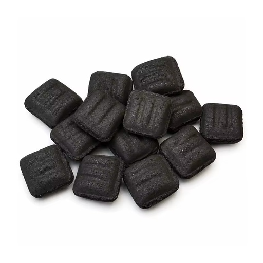 Black Pearl Eco-Friendly Machine-Made Charcoal Coconut Shell Briquettes-BBQ Smokeless Use 4-6 Hours Burning Time 75%+ Carbon