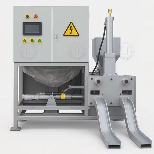 Industrial Grade Hydraulic Wood Chips Briquette Machine Waste Biomass Briquetting Machine