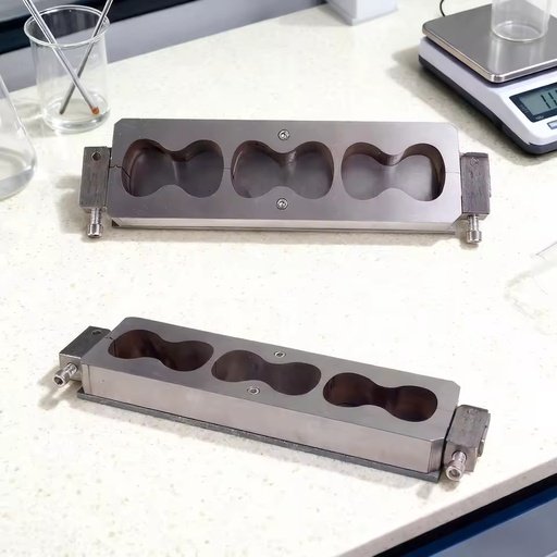 ASTM C307 Standard Steel Mould Briquet Gang Mold Briquet Specimens for Cement Tensile Strength Test Brass Briquette Mould
