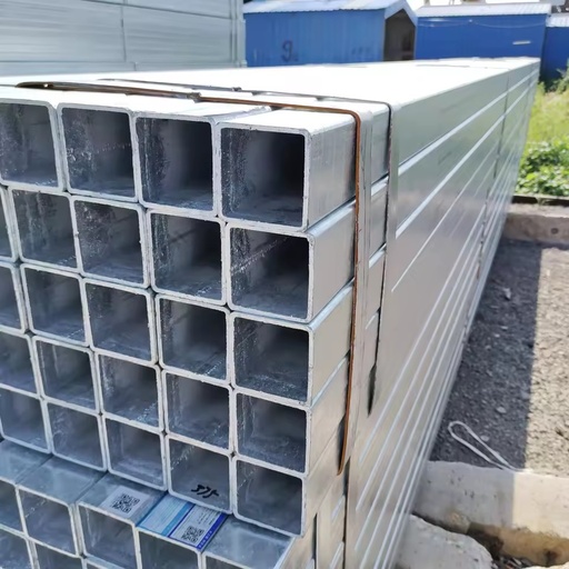 Hollow Section Factory Price 100x50 Rectangular Metal Galvanized square Pipe