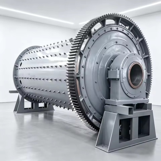 7-17 T/H Capacity 1830x7000 Ball Mill Machine for Large Scale Mining Industry