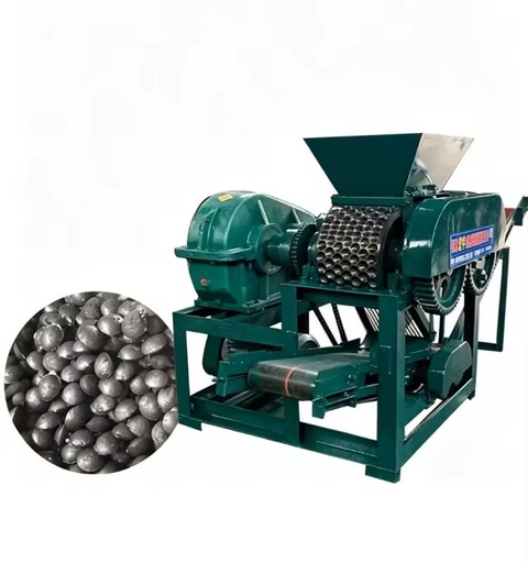 QDMECH Energy Saving Biomass Briquette Press Machine Coal Powder Charcoal Ball Making Machine