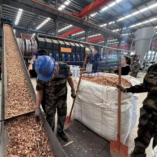Sugarcane Bagasse Waste Carbonization and Molding Line Sugarcane Bagasse Carbonizing Machine