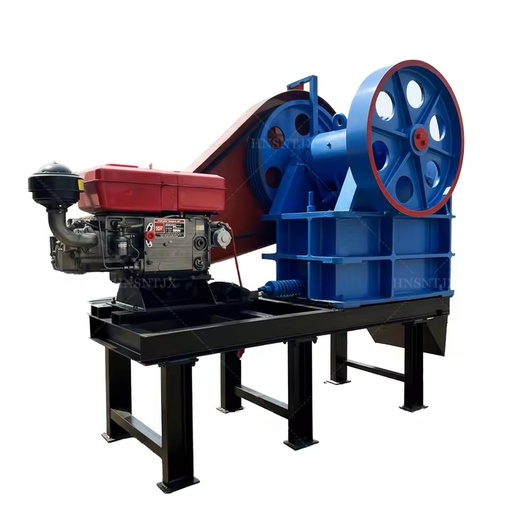 Jaw Crusher with Bearing High Productivity Max 10t/h Capacity-Factory Price for Sales