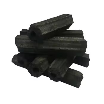 High Quality Steady Lighition Speed Wood Hexagonal BBQ Charcoal Briquettes for Wholesaler