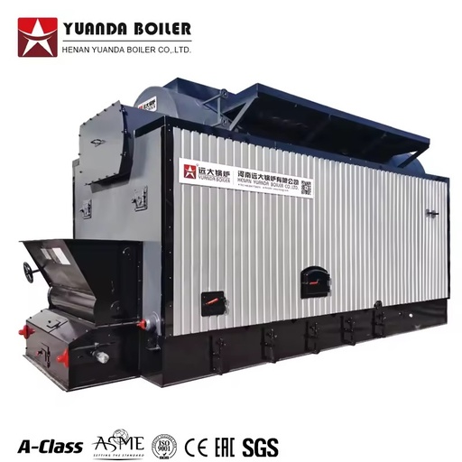 Factory 4ton Per Hour Industrial Chain Grate Steam Boiler Machine
