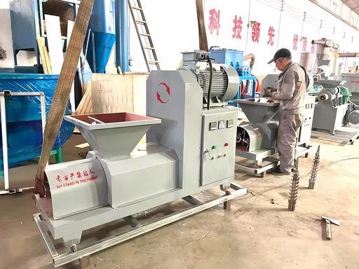 Energy-Saving Sawdust Briquette Machine Automatic Biomass Fuel Extruder for Wood Waste Recycling