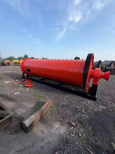 12004500 Ore Grinding Ball Mill Model 1245 Gear Bearing Equipped Alloy Wear Resistant Liners Wet Grinding Mill for Gold Ore