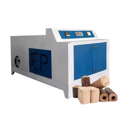 E.P High Efficiency and Low Consumption Best Selling Ce Approved Sugarcane Bagasse Bamboo Wood Briquette Making Machine