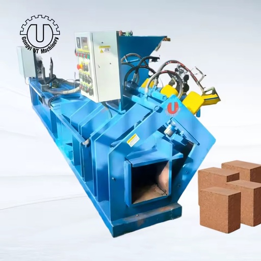 Coir Pith Compacting Machine for 5 Kg Block Coco Peat Briquette Press Machine