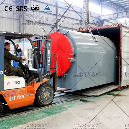 Energy Saving Horizontal Carbonization Machine Recyclable Gas/Diesel Biomass Charcoal Kiln Hardwood Sawdust Briquette Carbonizer