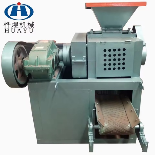 Medium Yield 6-10t/h Coal Ball Briquetting Machine Roller Press Charcoal Briquette Machine for Sale
