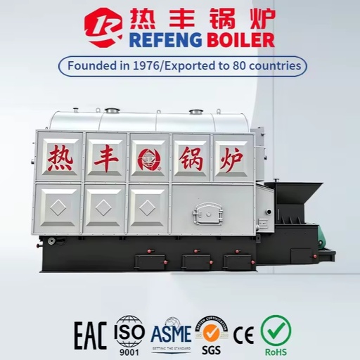 Compact Layout Dzl Style Steam Boiler Space Saving Design 3 Ton Small Size for Small Workshop Manufacturing Line