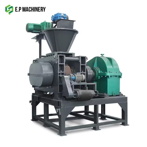 High Strong Hydraulic Pressure Dry Mineral Powder Aluminum Dust Lime Coal Iron Ores Forming Mold Roll Press Briquette Machine