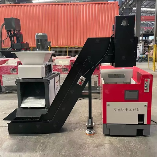 Fully Automatic Hydraulic Metal Chip Briquette Press for Cast Iron Stainless Steel Scrap