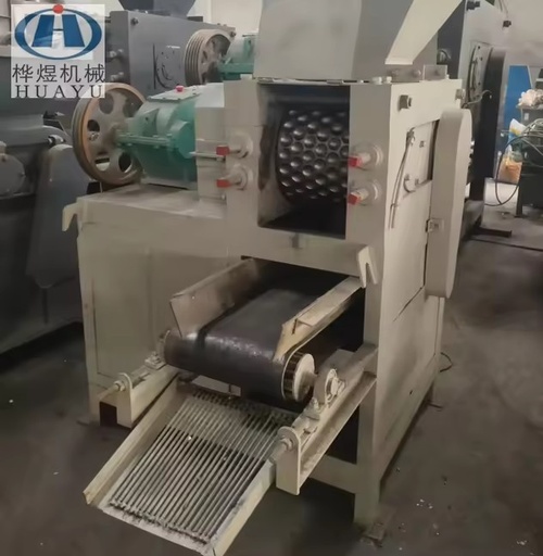 Medium Yield 6-10t/h Coal Ball Briquetting Machine Roller Press Charcoal Briquette Machine for Sale