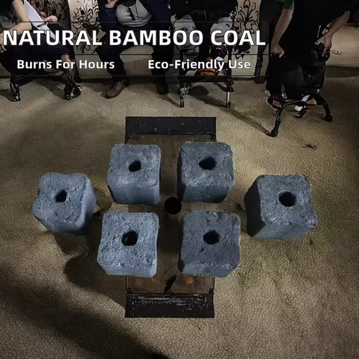 Best Selling YIWAN Machine-Made Other Black Charcoal Briquette 5% Ash 8500 Kcal/kg Barbecue Hookah Shisha Unscented Fujian