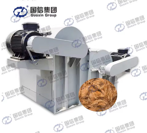 New Type Energy Saving Coconut Fiber Extractor Durable Device Equipped Motor Pump for Breaking Separating Natural Coconut Husk