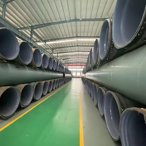 Spiral Coated Steel Pipe SSAW Anti-Corrosion Epoxy Coated Tube for Water Oil Gas