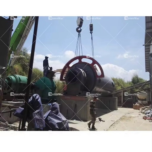 Gold Mining Big Ball Mill 1200 X 3600 High Quality Dry Wet Type High Alumina Balls 0.074-0.4mm Output