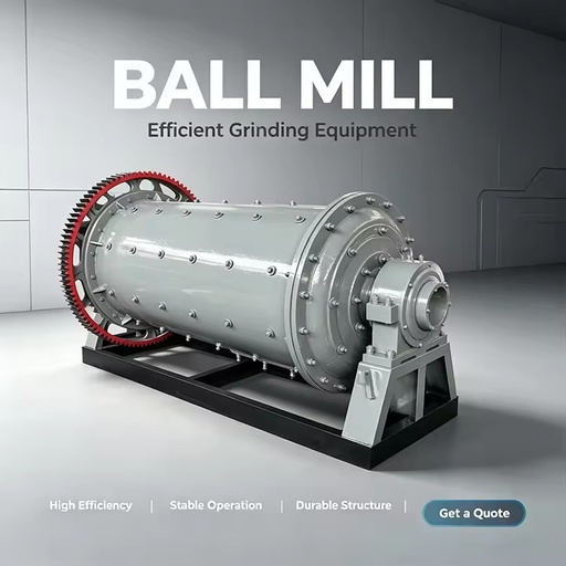Heavy Duty Long Lifespan Ball Mill Grinding Machine for Mine Waste Reprocessing Station