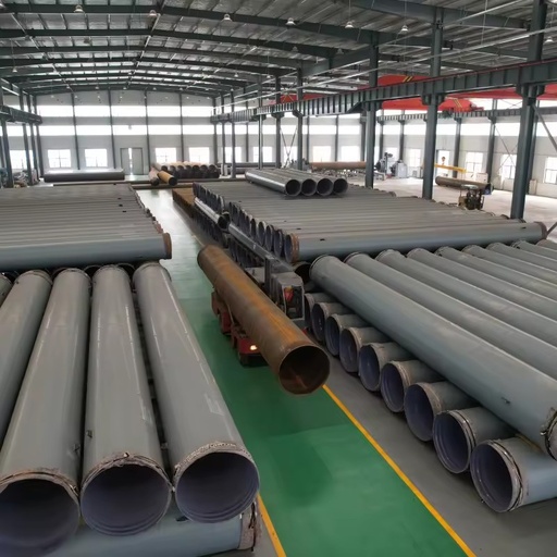 Fire Protection ERW Welded Epoxy Resin Coated Galvanized Steel Pipe | Red Plastic Coated Carbon Steel Tube for Fire Sprinkler