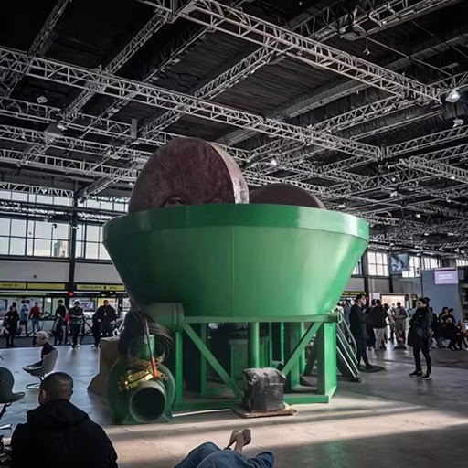Gold Wet Disc Grinding Mill 1600 with Motor Bearing Gearbox High-quality Mining Equipment 3-5 T/H Capacity