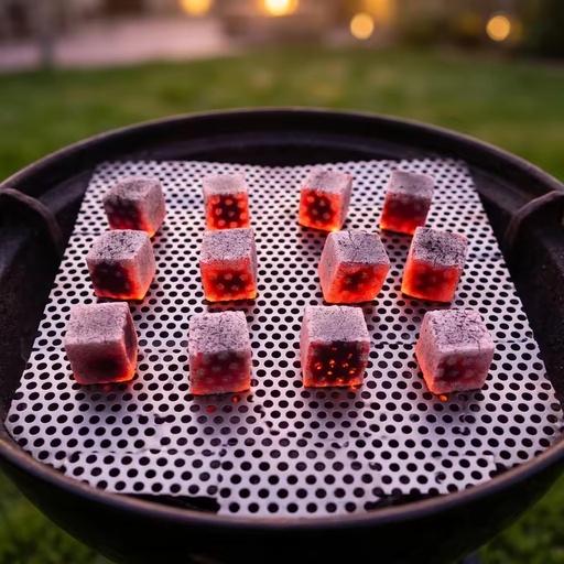 Indonesian shisha enthusiasts will love this coconut shell charcoal with instant-lighting cube briquettes.