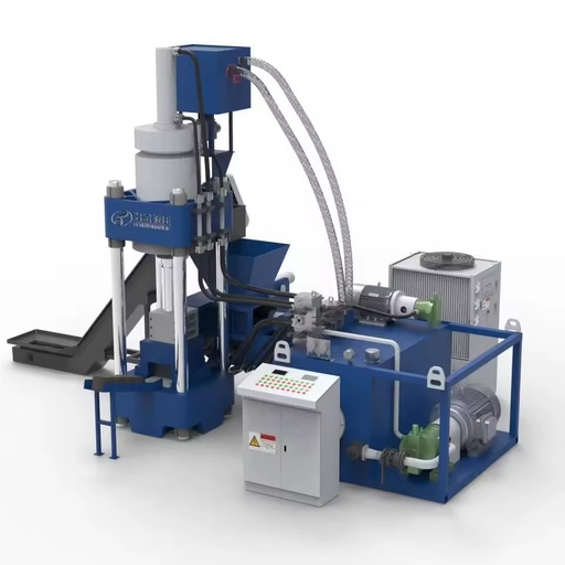 Y83L-630 Round Briquette Automatic Aluminum Drilling Cuttings Briquetting Press (CE)