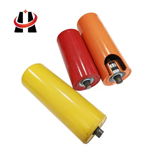 Friction Drive Conveyor Roller Power Transmission Manufacturing Plant Repair Shop Steelworks Energy Mining Bulk Belt Idler