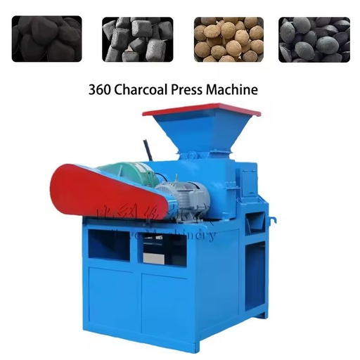 New 360 Charcoal Press Machine Barbecue Charcoal Powder Mineral Powder Carbon Ecological Charcoal Ball Making Extruder Machine