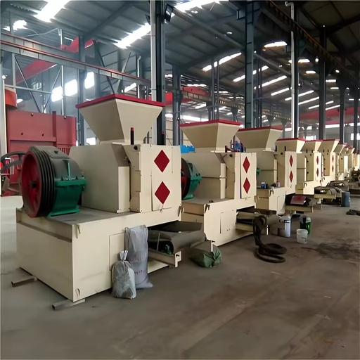 Briquette Production Line with AC Motor Conveyor for Aluminium Ash Slag Lime Low Energy High Forming Rate Custom Shape