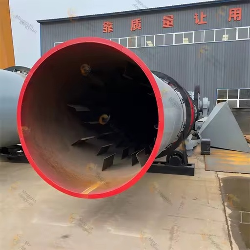 Industrial Wood Sawdust Rotary Drum Dryer Machine, Sawdust Dryer Price