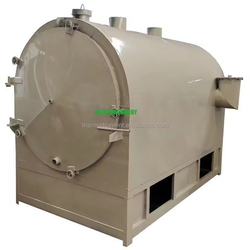 Large Capacity Bricket Biomass Fruit Wood Charcoal Making Biochar Machine Agriculture Waste Carbonization Stoves Furnace Price
