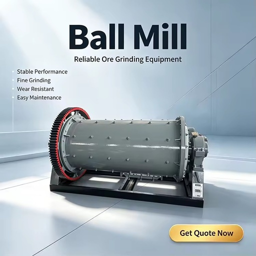 Continuous Ball Mill Machine for Ceramic Powder Ore Grinding and Industrial Applications